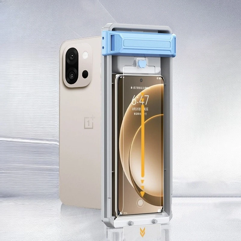 

For OnePlus 15 Full Glue Tempered Glass Screen Protectors Dust-free Auto-installation Protective Film For Oneplus15 1+15