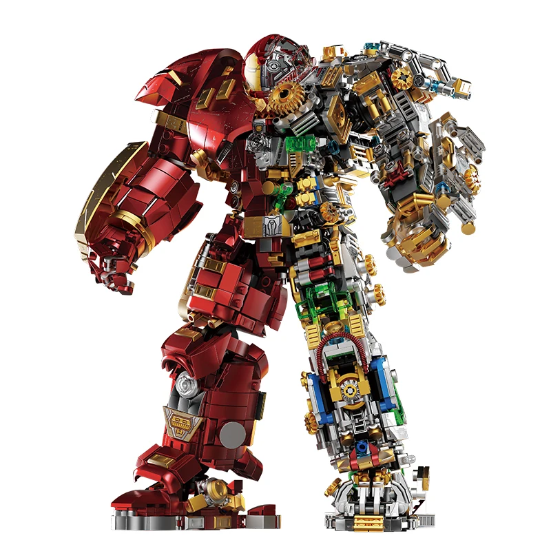 2776 stuks Iron Heroes Blokken Robot Actiefiguren Bouwsets Buster Mech DIY Steentjes Speelgoed voor Jongens Volwassenen Kinderen Cadeau Kamerdecoratie