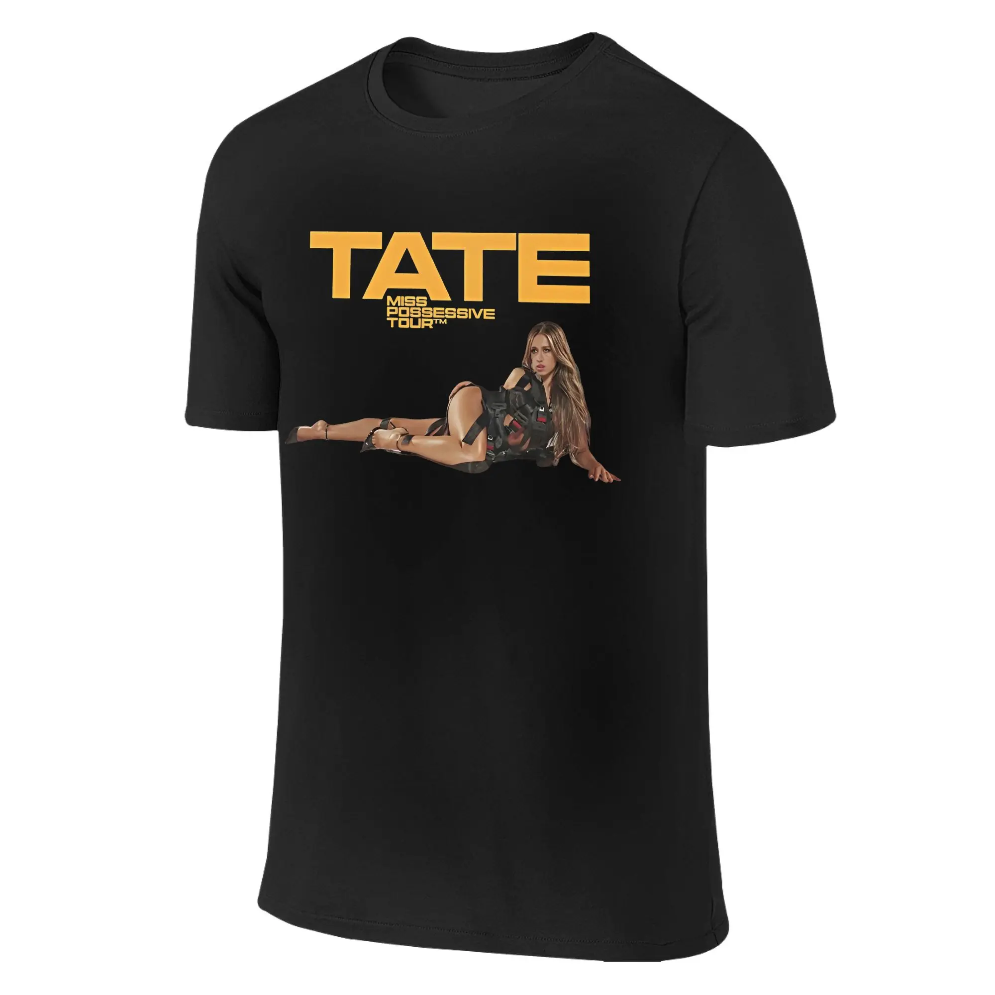 Summer Miss Possessive Tour Tate McRae Shirt Outfit Men Women's Cotton Crazy  T-shirt Short Sleeve Tops