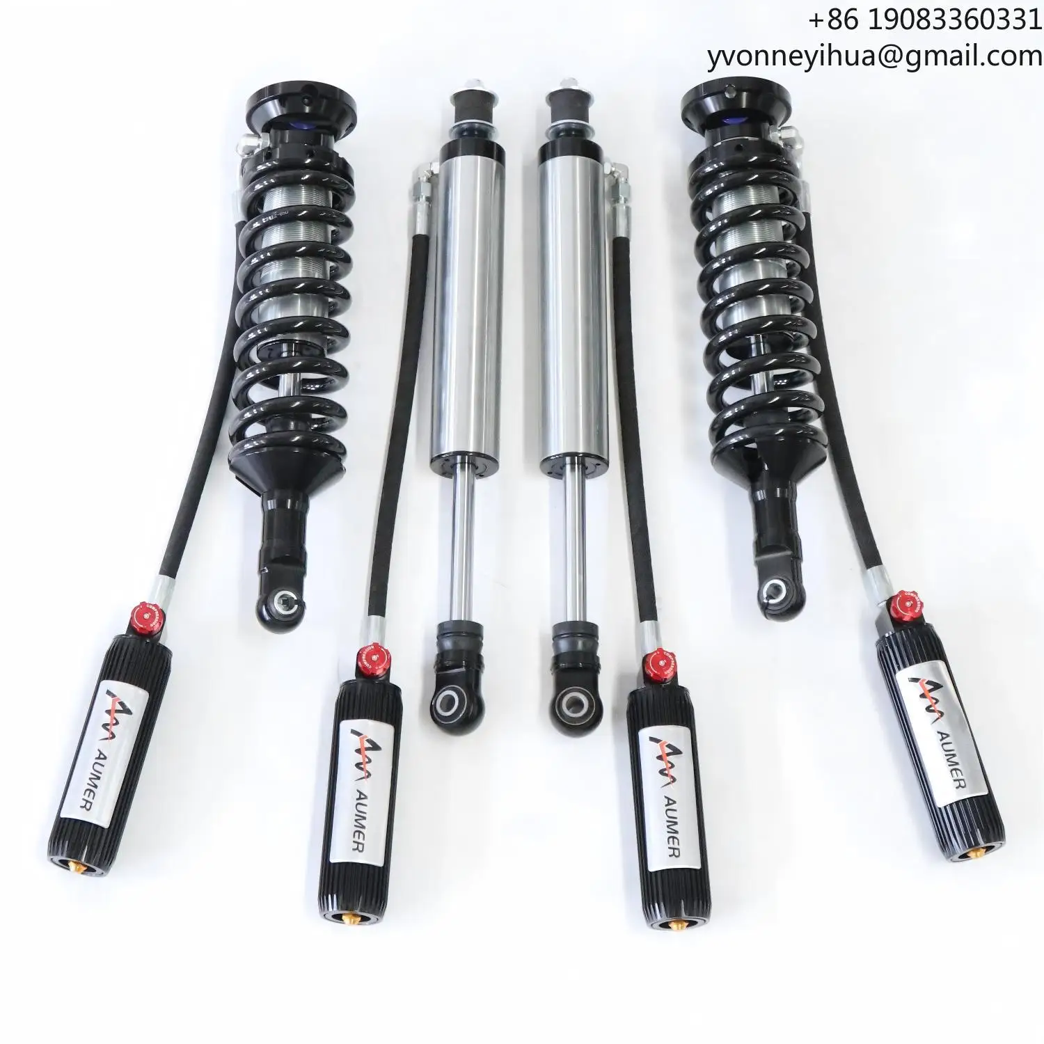 Aumer Prado 90 Off Road Suspension Compression Adjustable 4x4 Off Road Shock Absorber For Toyota Landcruiser Prado 90 95 view 6