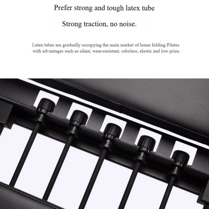 Home Pilates Reformer Adjustable Sliding Fitness Bed Pilates Core Training Equipment for Body Sculpting Workout Tasks