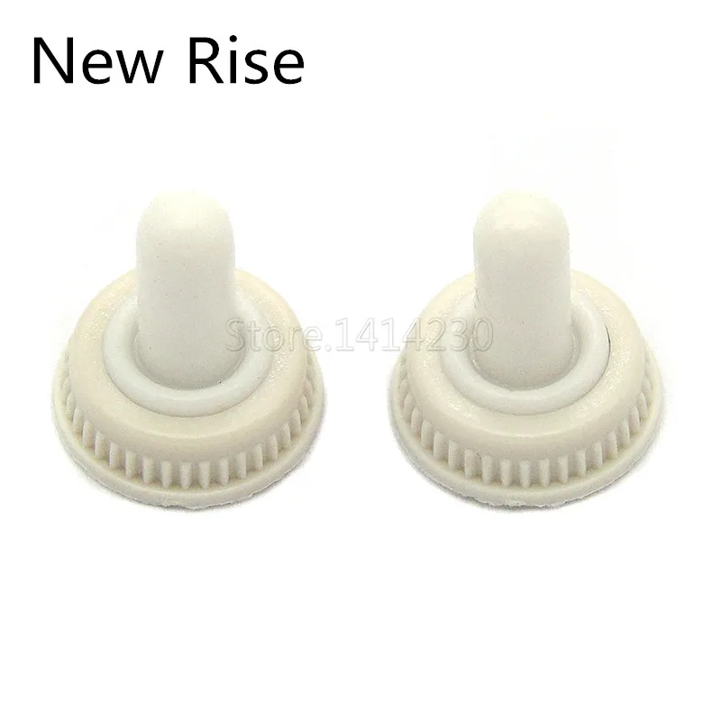 150Pcs 6mm Toggle Switch Waterproof  Glue Cap Dust Cap For MTS Mini Toggles Cap White