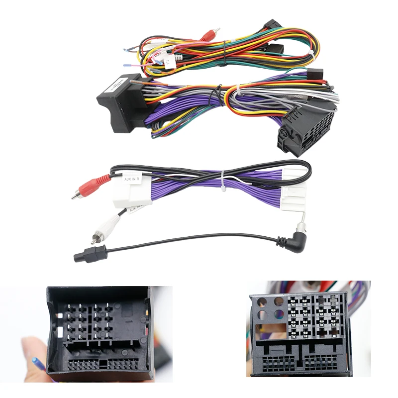 For 2008 Renault Latitude Car Radio Wiring Harness Canbus Decoder Plug and Play Adapter Cable for Android Player