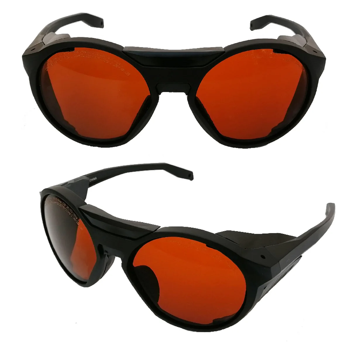 532nm 1064nm Laser Goggles Adjustable With Side Flaps For Protection 200-540nm-900-1100nm