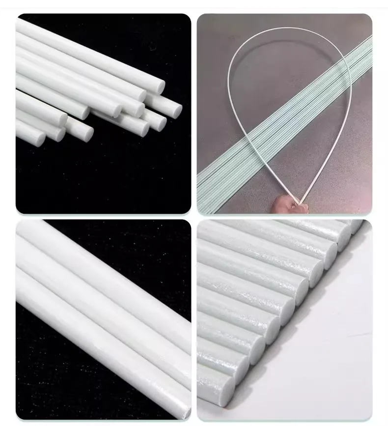 durable fiberglass arch support poles for garden greenhouse agricultural vegetable bed seedling planting hoops frame supports