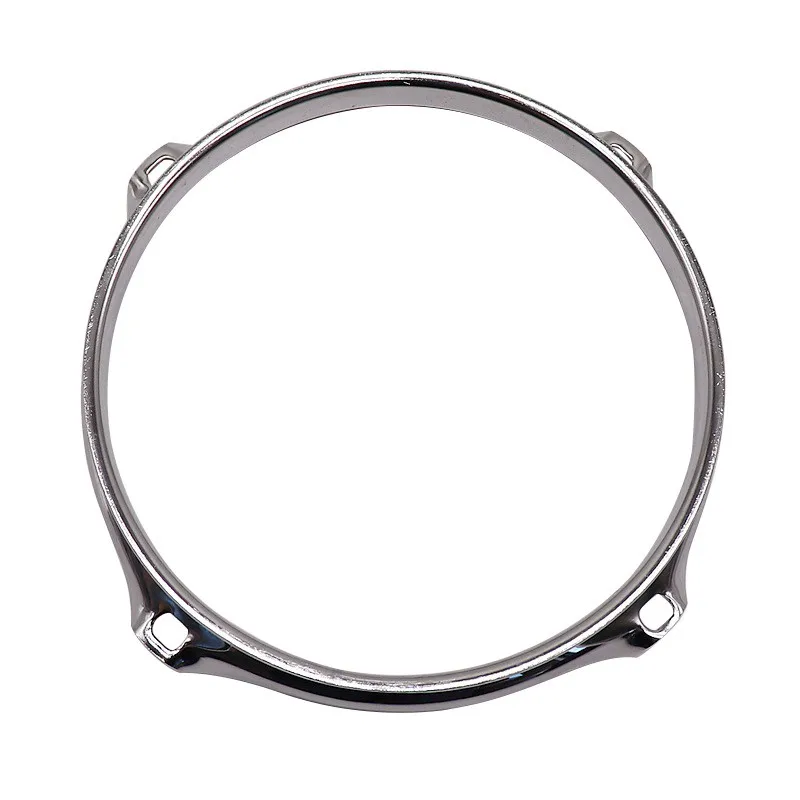 

Drum Kit Accessories Bass Drum Hoop Clamp Guard Protector Cowbell Holder Snare Tom Hoop Replacement Metal Instrument Supplies