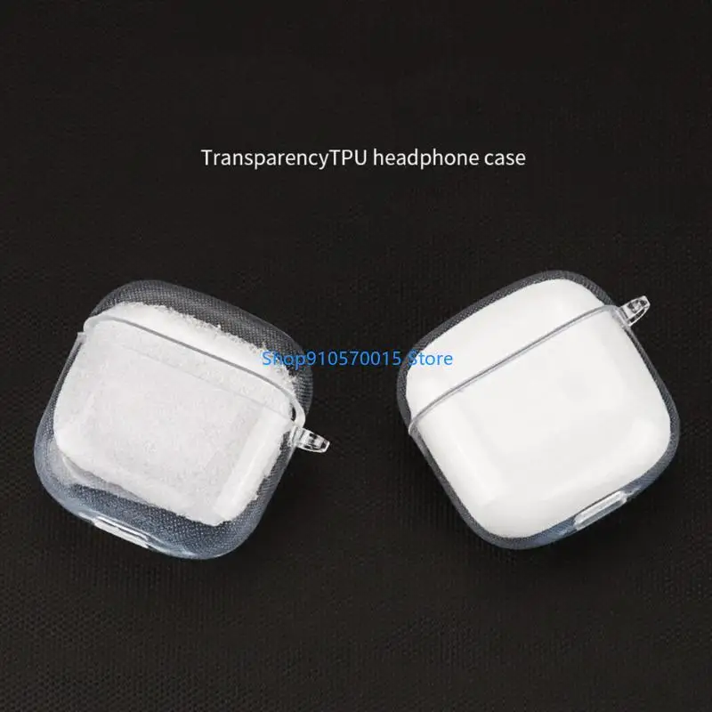 B95C Suitable for Buds SE2 Shockproof Headphone Sleeve Impact-resistant Soft TPU Housing Washable Soft Cover Holder