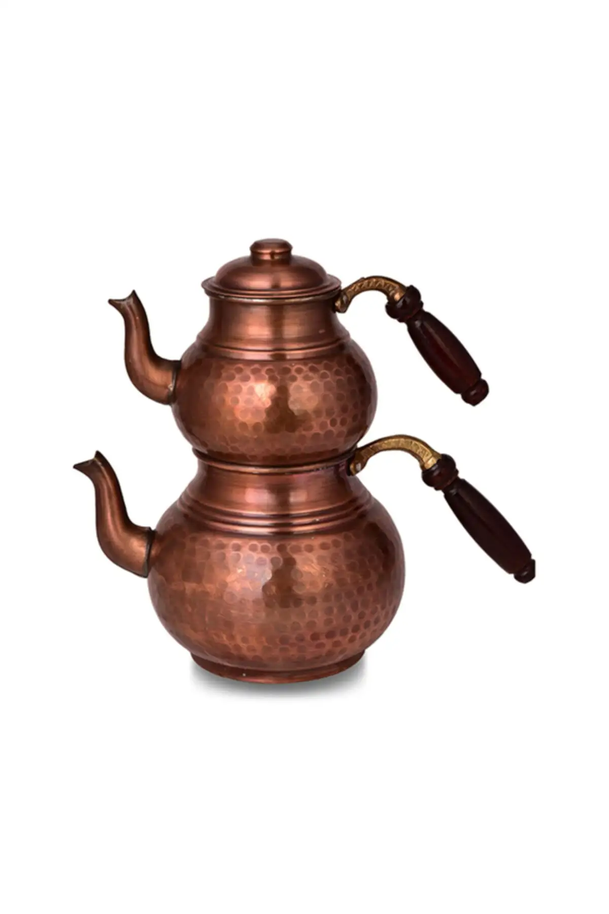 

DOLBOVI tattoo copper tumbled teapot-3 Cooper Tea Pots Handmade