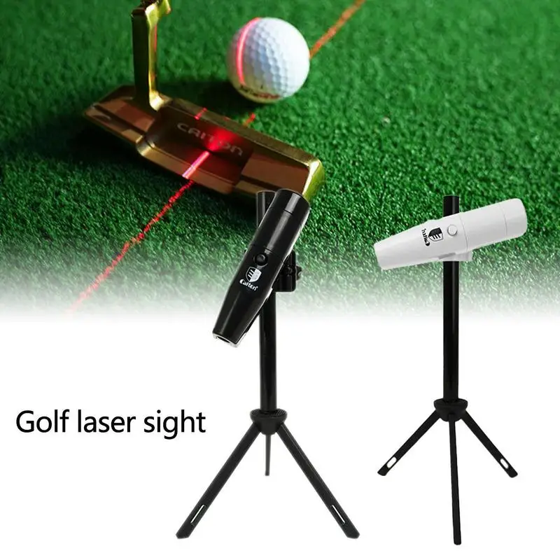 Golf Putter Sight Putting Training Aids Portable Golf Lasers Putter Aim For Beginner Professional Golfers Golf Accessories