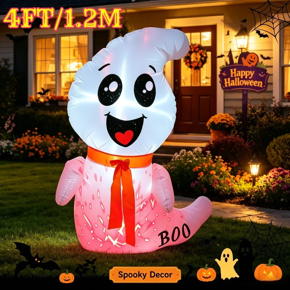 halloween-blow-up-outdoor-decorations-4-feet-light-up-ghost-inflatable-for-holiday-yard-lawn-party-sign-prop-with-stakes