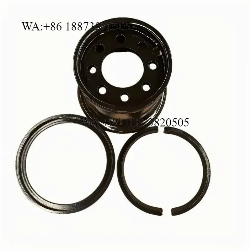 for 9 Inch OTR Steel Rim 4.00E-9 Forklift Wheel Rim 6.00-9 3 Pieces New Condition Industrial Rim for Forklift