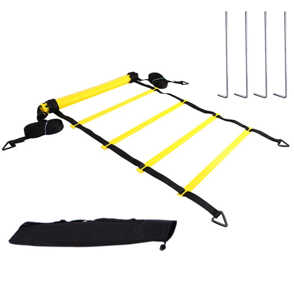 

Exercise Ladder Speed And Agility Training Wear Resistant Folded And Stored Light Weight Weight Package Content