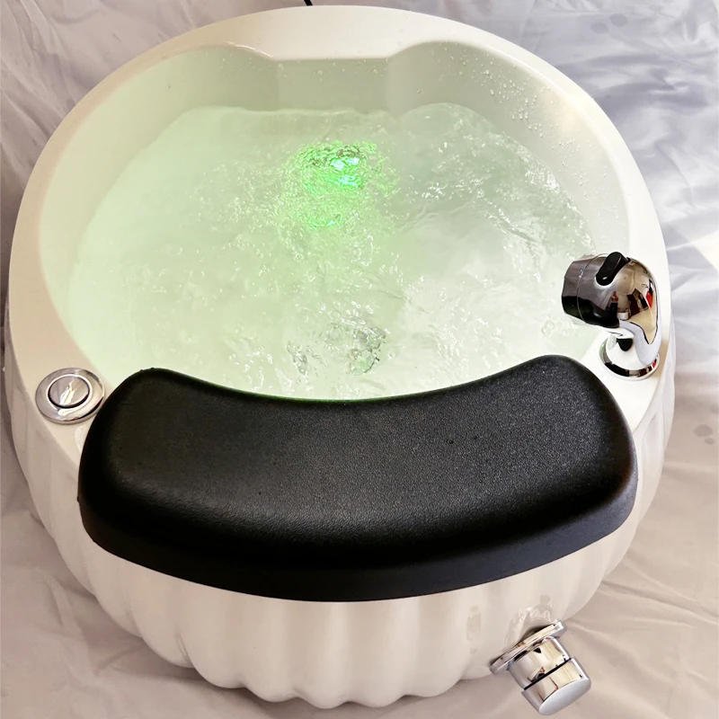 كرسي باديكير سبا للقدمين حديث فاخر مع نظام نفاث بدون أنابيب، مناسب لصالونات الأظافر #5