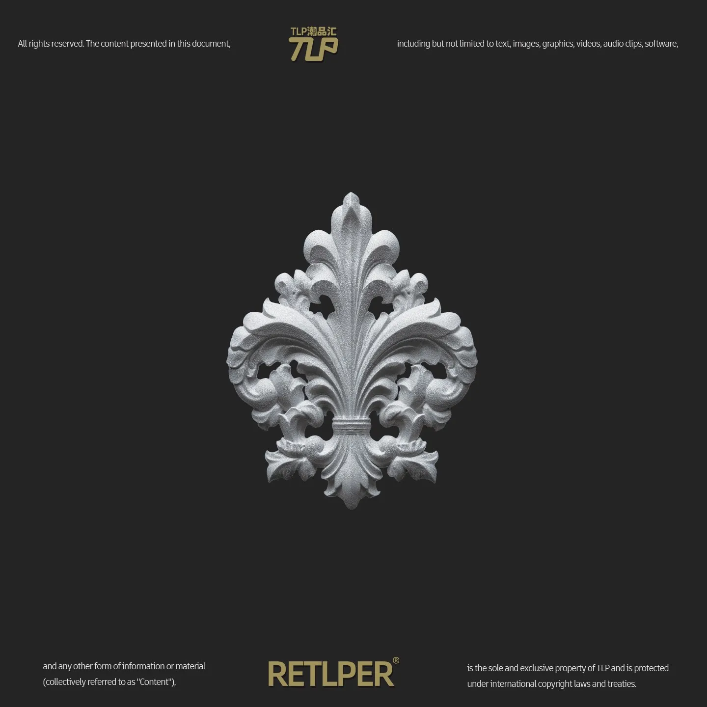 Retlper Hollow-Out Car Sticker Original 