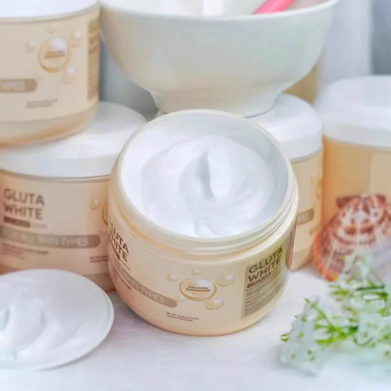 Gluta White Collagen Lotion Body Cream for All Skin Types Face Firming Extract Brightening Care