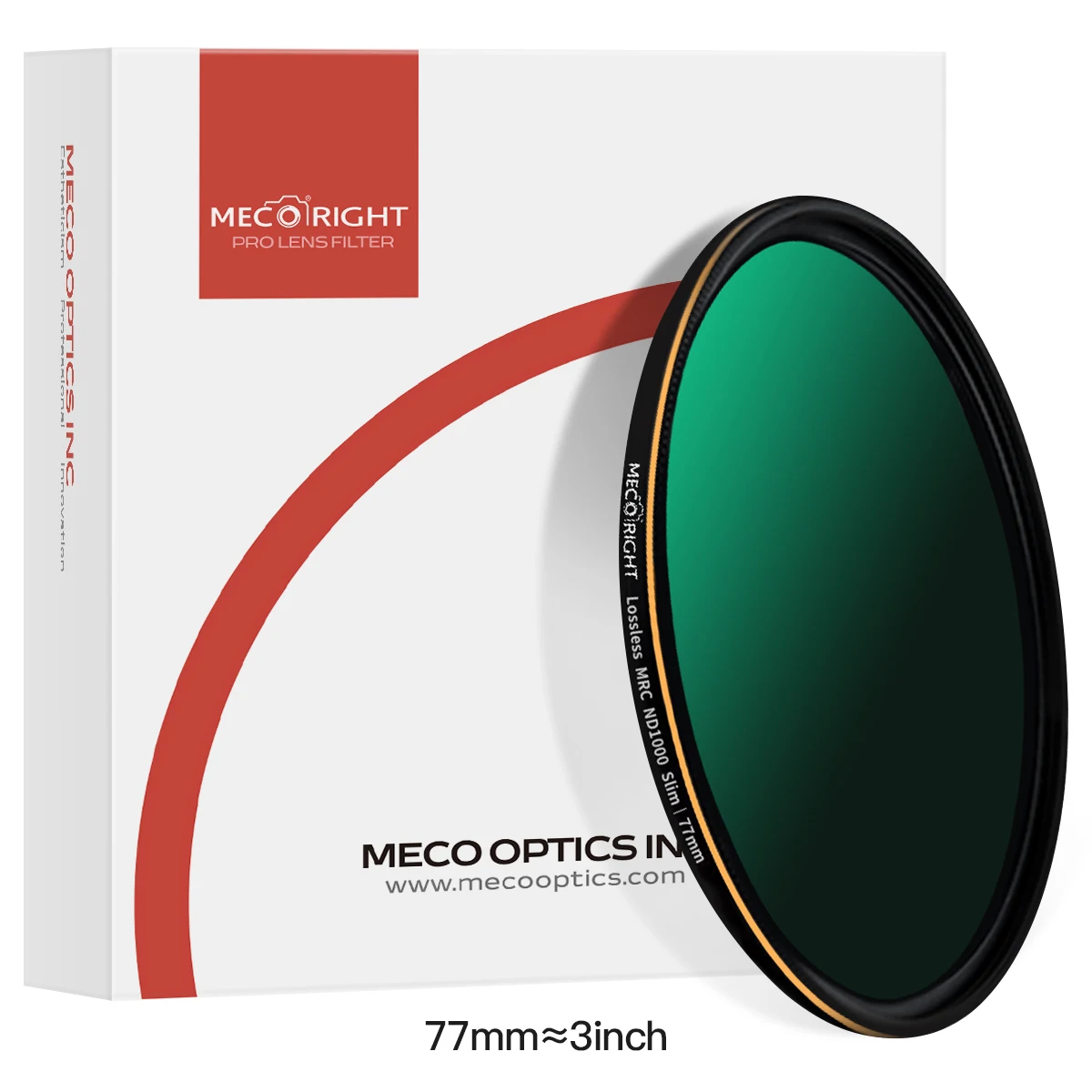 

Mecoright MRC ND Filter Neutral Density Dim Nd8/64/1000 For Canon Sony Nikon Fuji Camera Lens 49 52 58 67 72 77 82 86 95 105mm