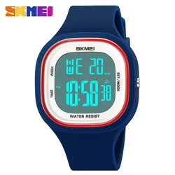 SKMEI Outdoor Active Back Light Display Time Digital Sport Watches Teenager Boys Girls Date Alarm Wristwatch reloj hombre