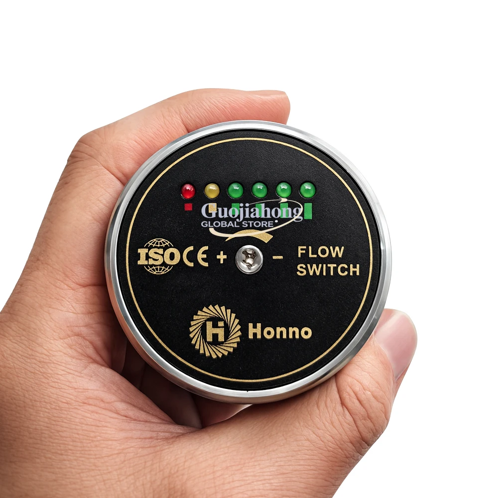 Honno 1/4 G Thread Electronic Float Switch HNF10-B Stainless Steel IP67 Thermal Flow Sensor OEM Liquid Oil Air Water Pump view 2