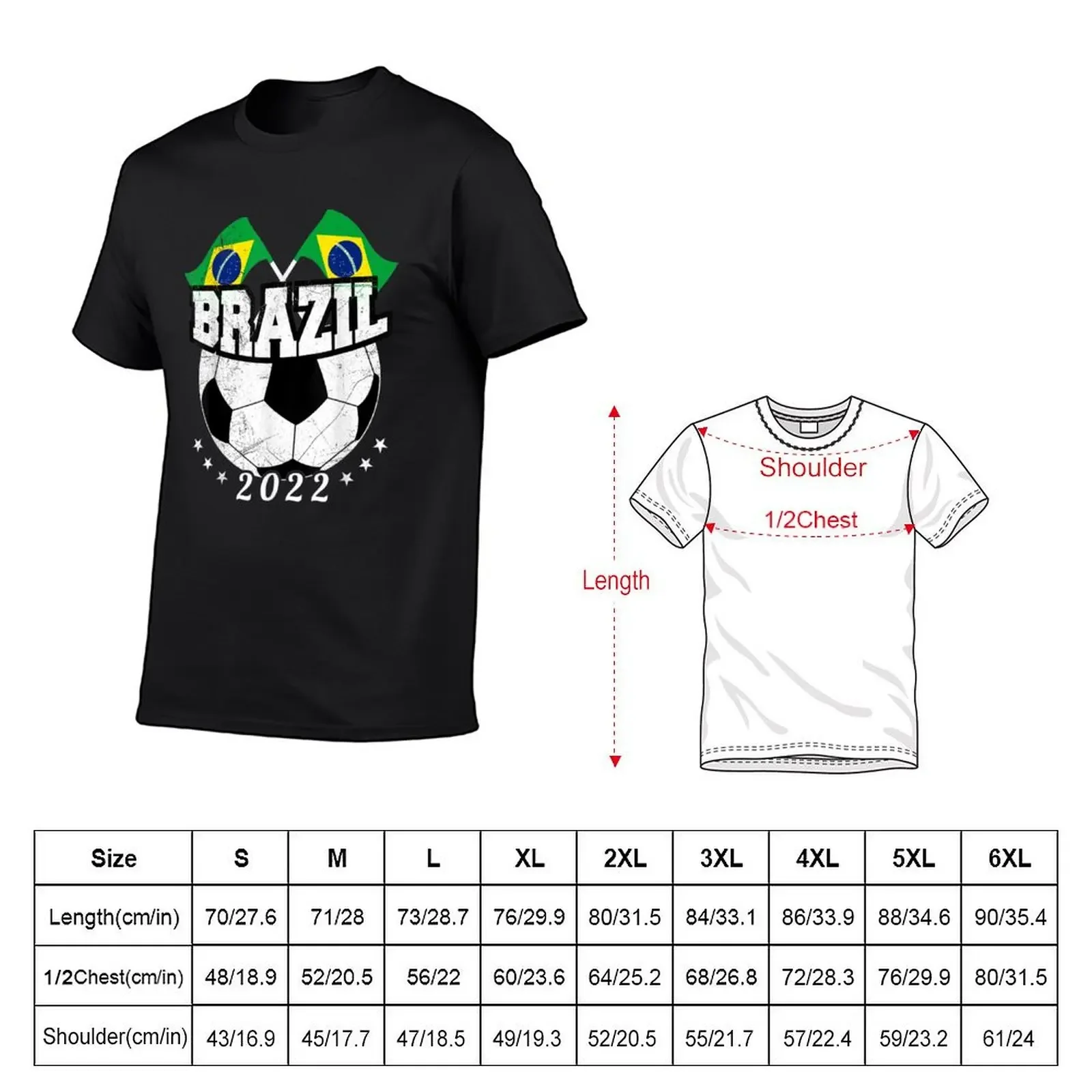 Brazil Soccer ball Brazilian Team Football 2022 T-Shirt cute clothes boys whites graphic t shirts essential t shirt t shirts men