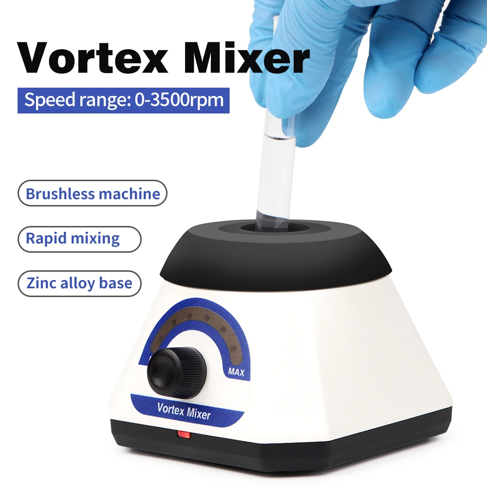 Vortex Mixer Portátil Tatuagem Ink Teste Tubos Agitador Líquido Elétrico Mistura Cor Pigmento Garrafa Shaker 3500rpm Ajustável Lab