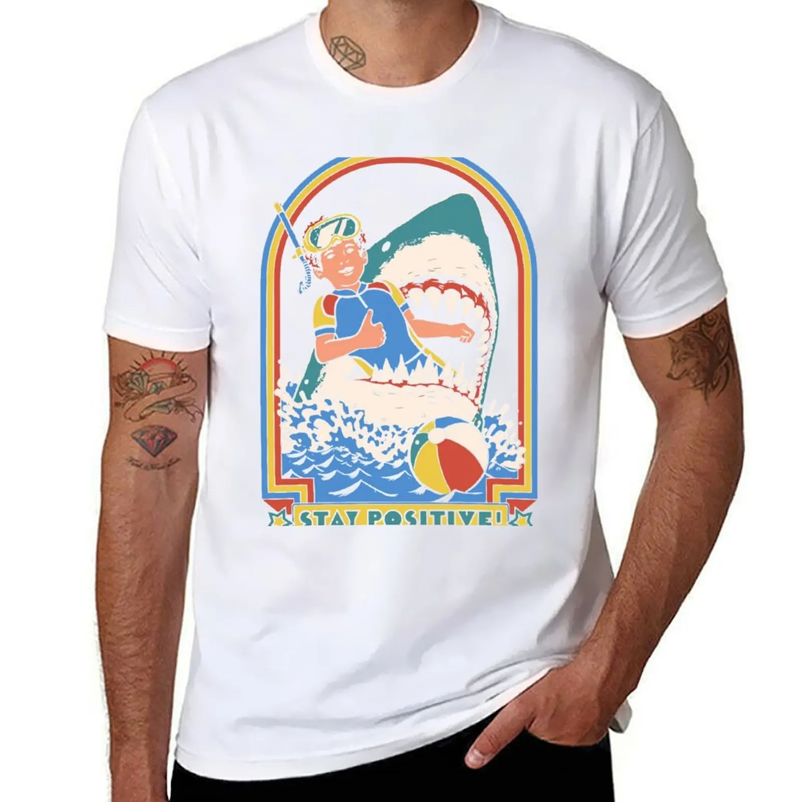 

A Positive Kid T-Shirt man t shirts for men casual cotton tshirt 100% T-Shirt