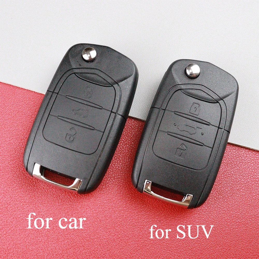 

3 Buttons Car Key Fob Shell Case Housing for Wuling Baojun 560 Rs-5 530 630 310 E100 310W 510 730 360 for Small Car or SUV