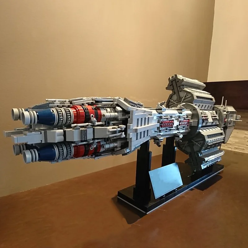 4740 stks MOC EAS Agamemnon Babylon 5 Model Bouwstenen Speelgoed Bouw Kerstcadeau Monteren Creatief Idee Onderwijs Baksteen