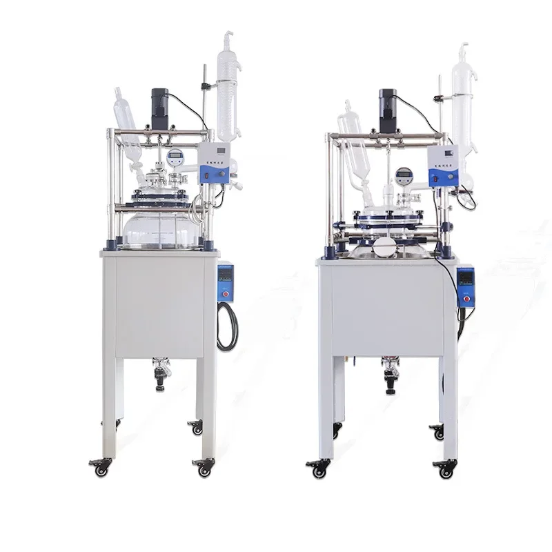 

Single-layer glass reactor, laboratory anti-corrosion large and small high temperature stirring