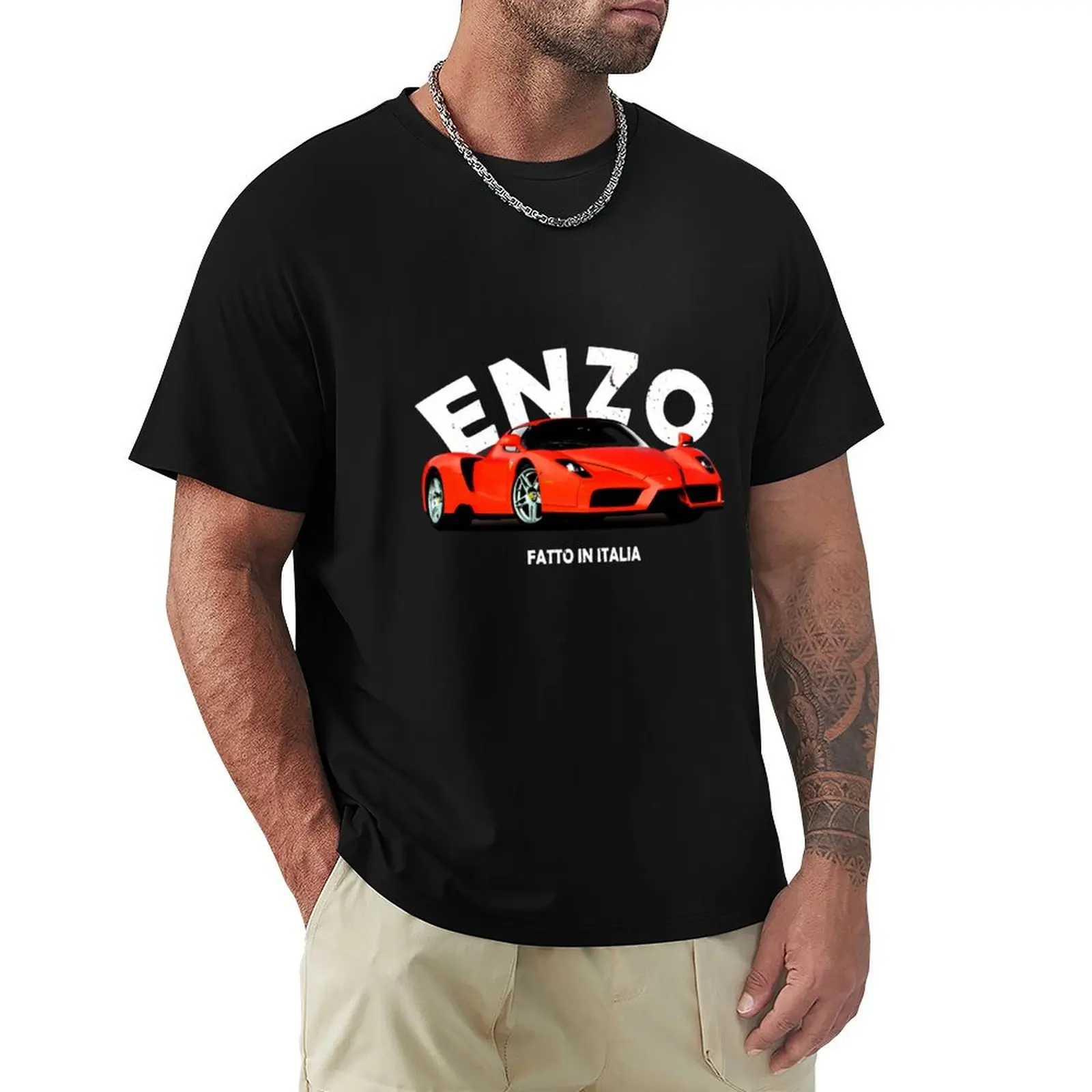 Enzo Classic T-Shirt cute clothes tees korean fashion summer tops black t-shirts for men