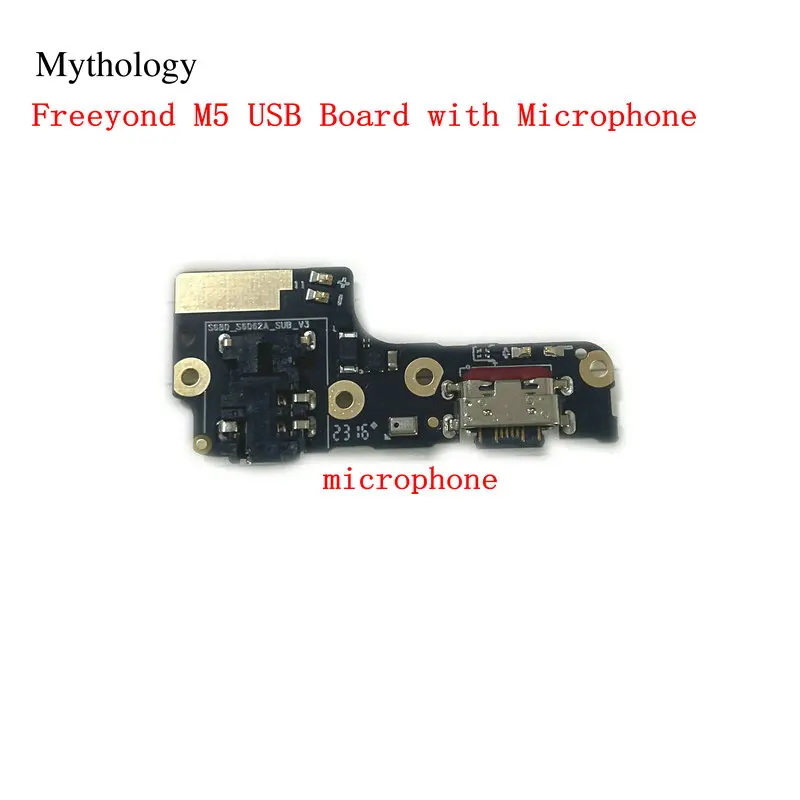 For FreeYond M5 USB Board Microphone Original Charger Circuits Mobile Phone Repair Parts