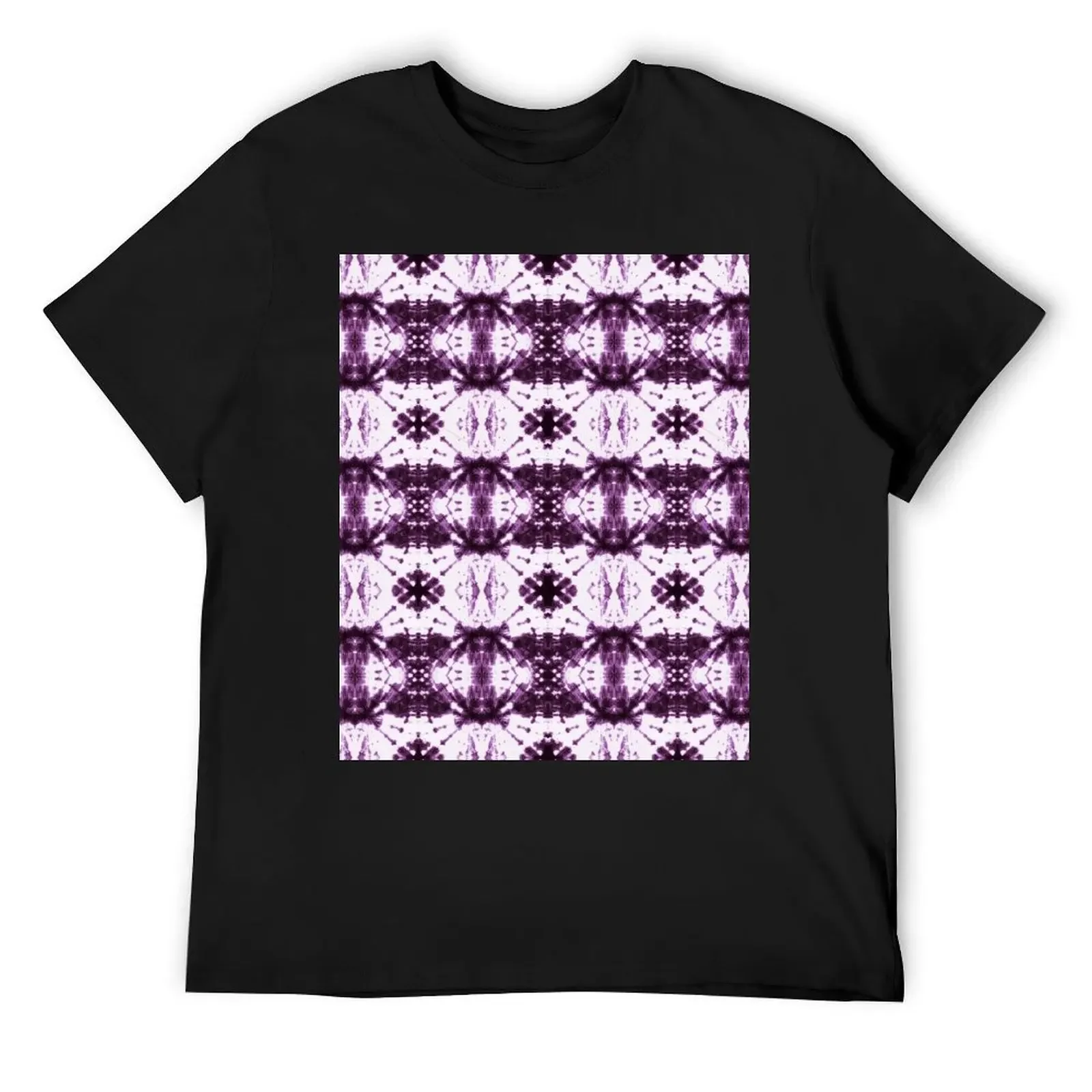 Ikat Shibori Violet T-Shirt essential t shirt anime t shirts tshirts for men