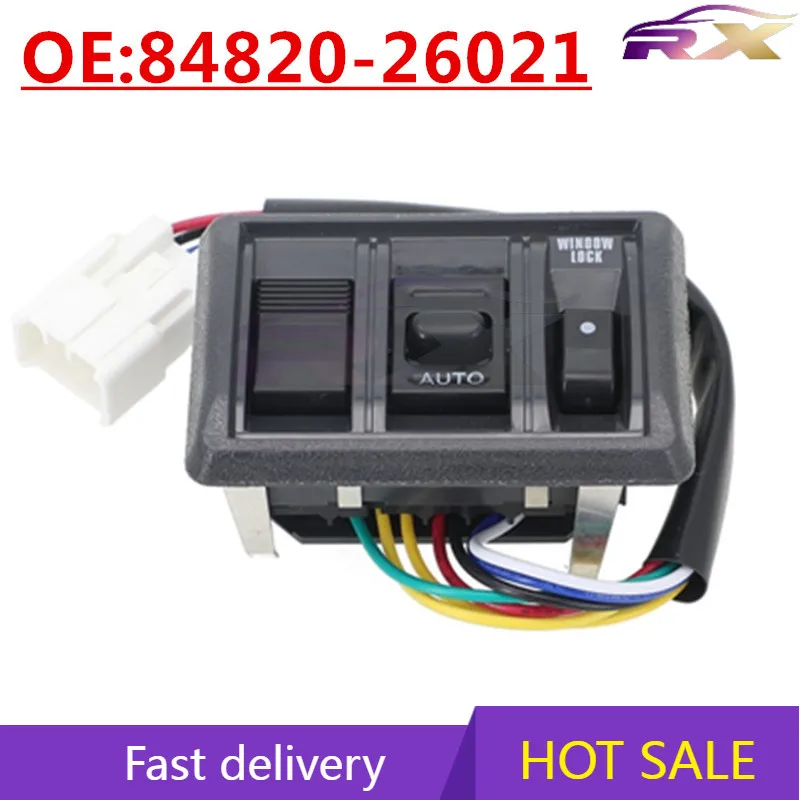 

OEM:84820-26021 Suitable for Toyota Hiace Automobile window glass lifter switch