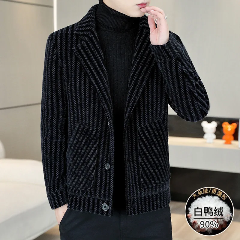 

Men's Jacket Latest Model Blazer Zamba New Outwear Casual Blazer 90% duck feather Autumn Winter