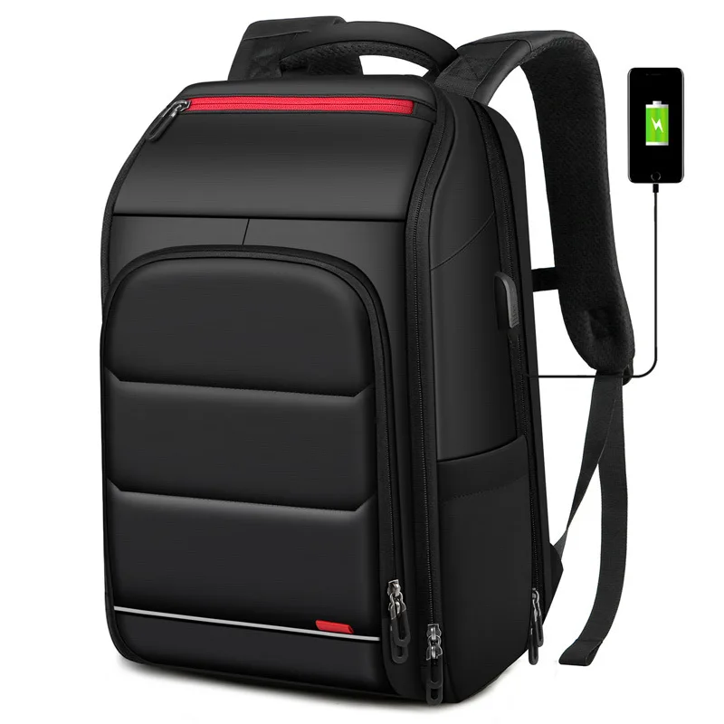 

High End Large Capacity Leisure Travel Backpack Oxford Cloth Waterproof Multifunctional Business Commuting Computer Backpack