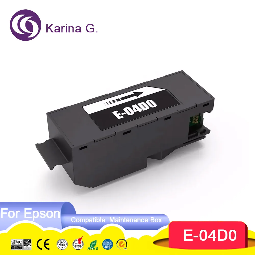 

Совместим с ящиком для ухода за чернилами T04D0 C13T04D000 для резервуара для отработанных чернил Epson EcoTank ET-7700/ET-7750/L7188