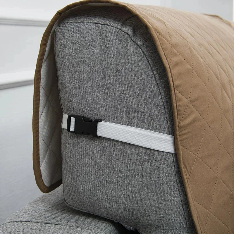 コーナーソファ用の無地の滑り止めカバー,ペット用の洗えるカバー,リビングルーム用