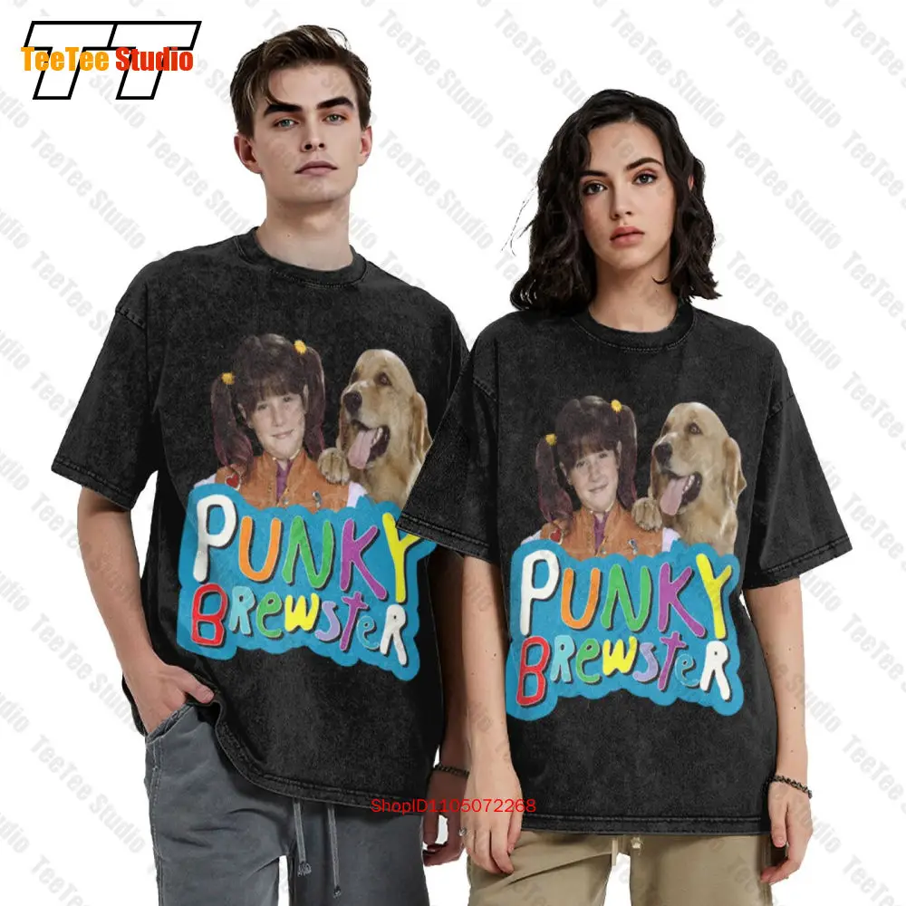 Punky Brewster 80'S Throwback Retro Old School Nostalgia Tv Show Vintage Oversized T-Shirt GMS7