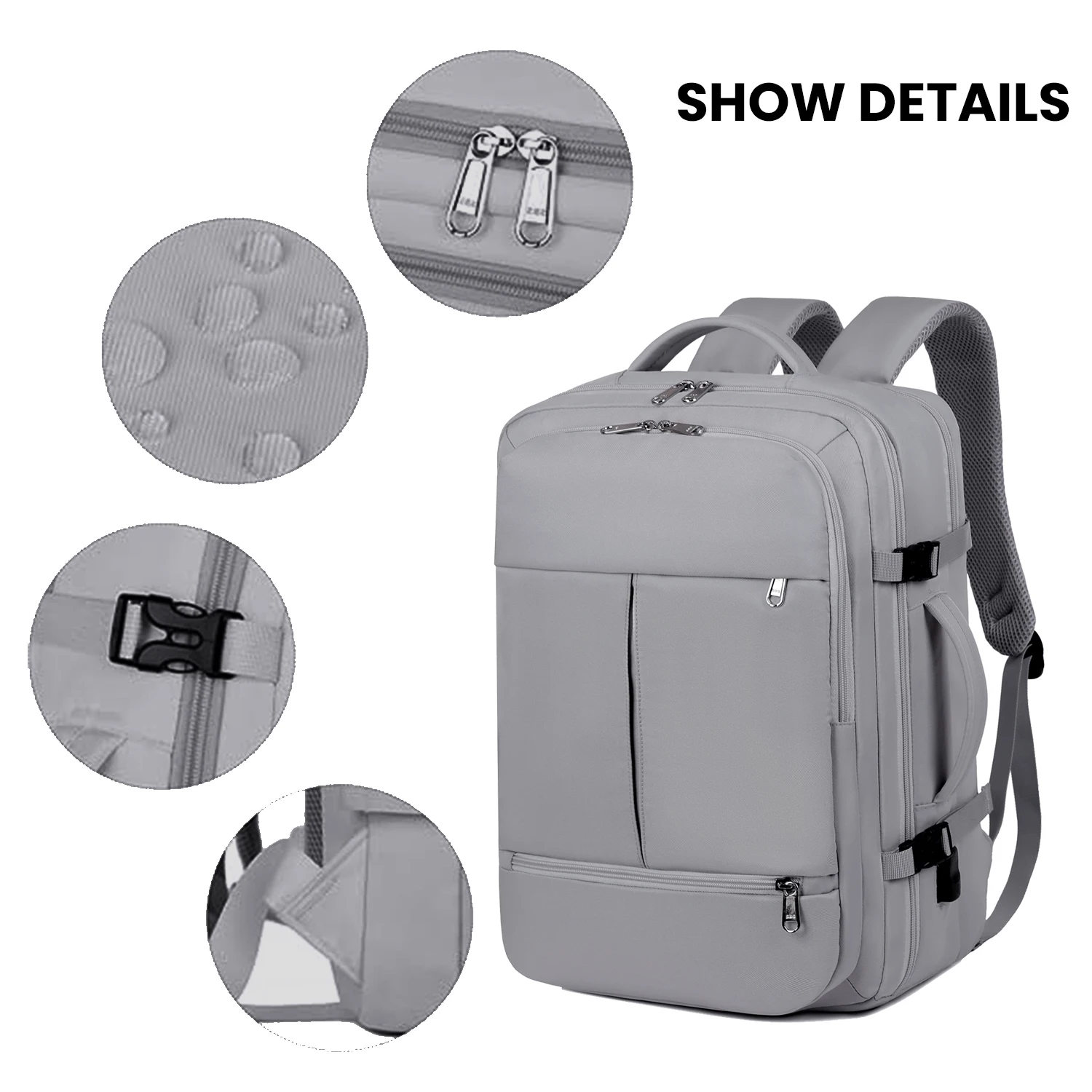 Reizen Rugzak Laptop Tas Reizen Rugzak Voor Vrouwen Mannen Grote Capaciteit Waterdichte Mode Multi-Functionele Rugzak