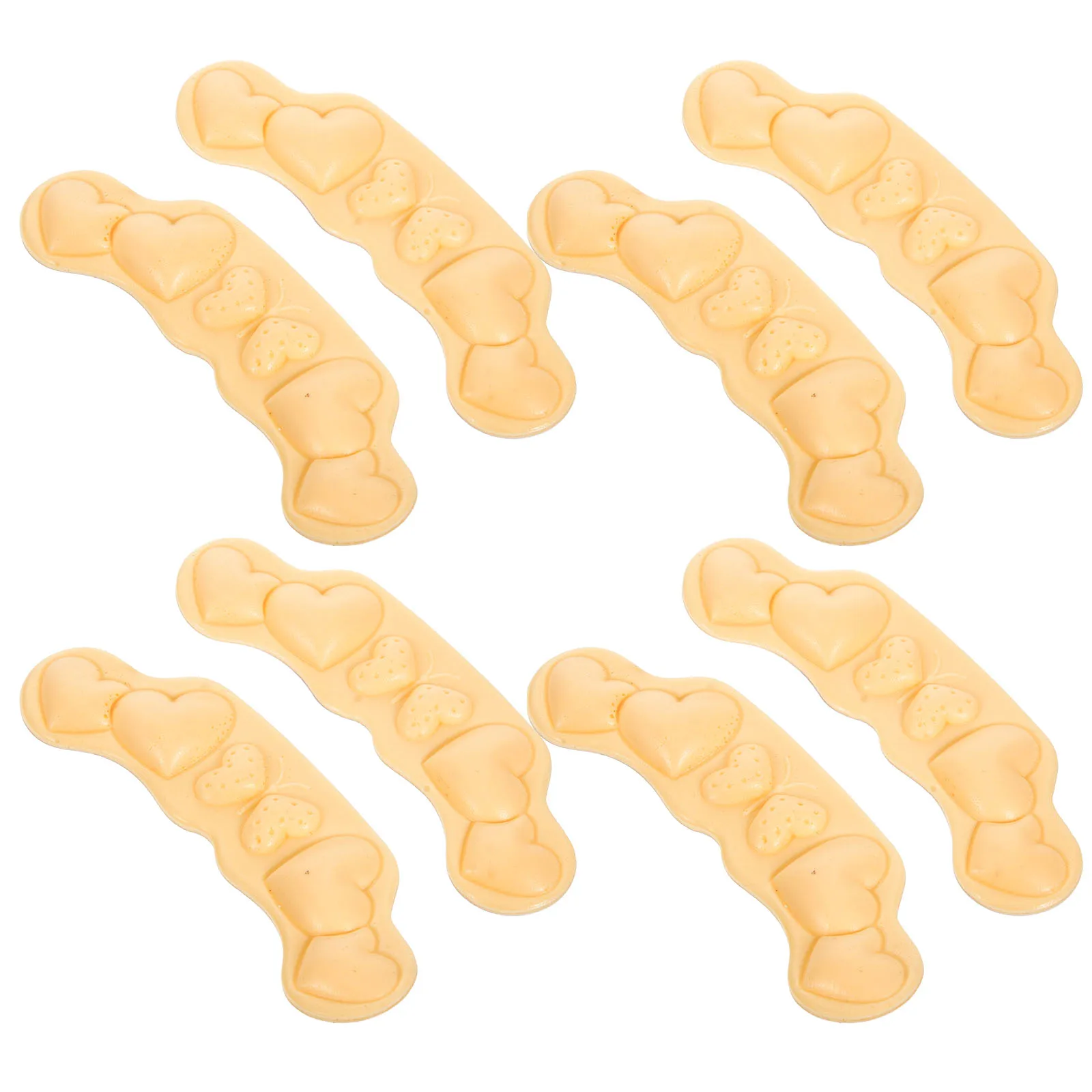 

4Pairs Heel Stickers Self-adhesive Protectors Comfort Grips Ladies Shoes Inserts Wear-resistant Heel Pads Blister