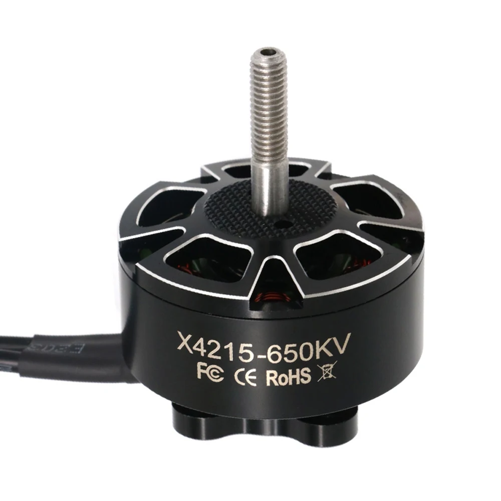 4 ピース/ロット新 X4215 4214 4215 KV400 8S / KV650 6S ブラシレスモーター 6 ミリメートルシャフト RC FPV ドローン部品アクセサリー