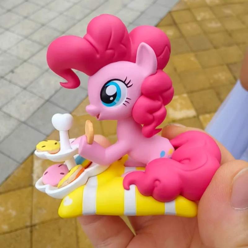 Nowy My Little Pony Leisurely Afternoon Series Blind Box Kawaii Pony Mystery Box Kolekcjonerskie modele dekoracji na biurko jako prezent dla dziecka