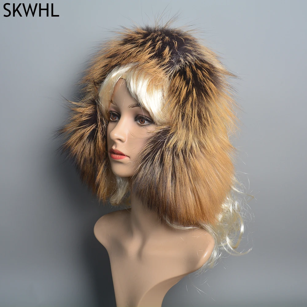 New Winter Earmuffs Fur Real Women Warm Gift Girlfriend 2024 Female Fluffy Natural Fox Fur Protection Headphones Ear Warmer