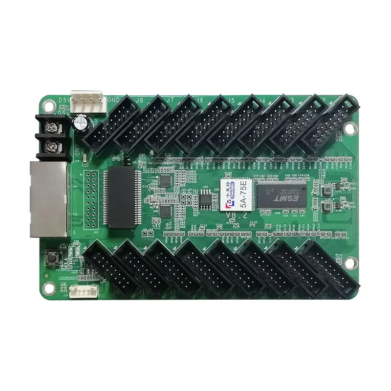 Colorlight 5A-75E Led Kartu Penerima Pengontrol Dinding Video untuk P5 Luar Ruangan Dalam Ruangan Led RGB Tampilan Matriks