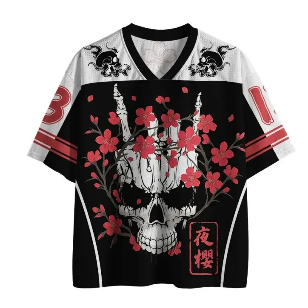 Harajuku Japanese Frame Cherry Blossom 3DPrint Breatha Quickdry Men WomenTshirt Street Outdoor Casual Sport Parentchild Clothing