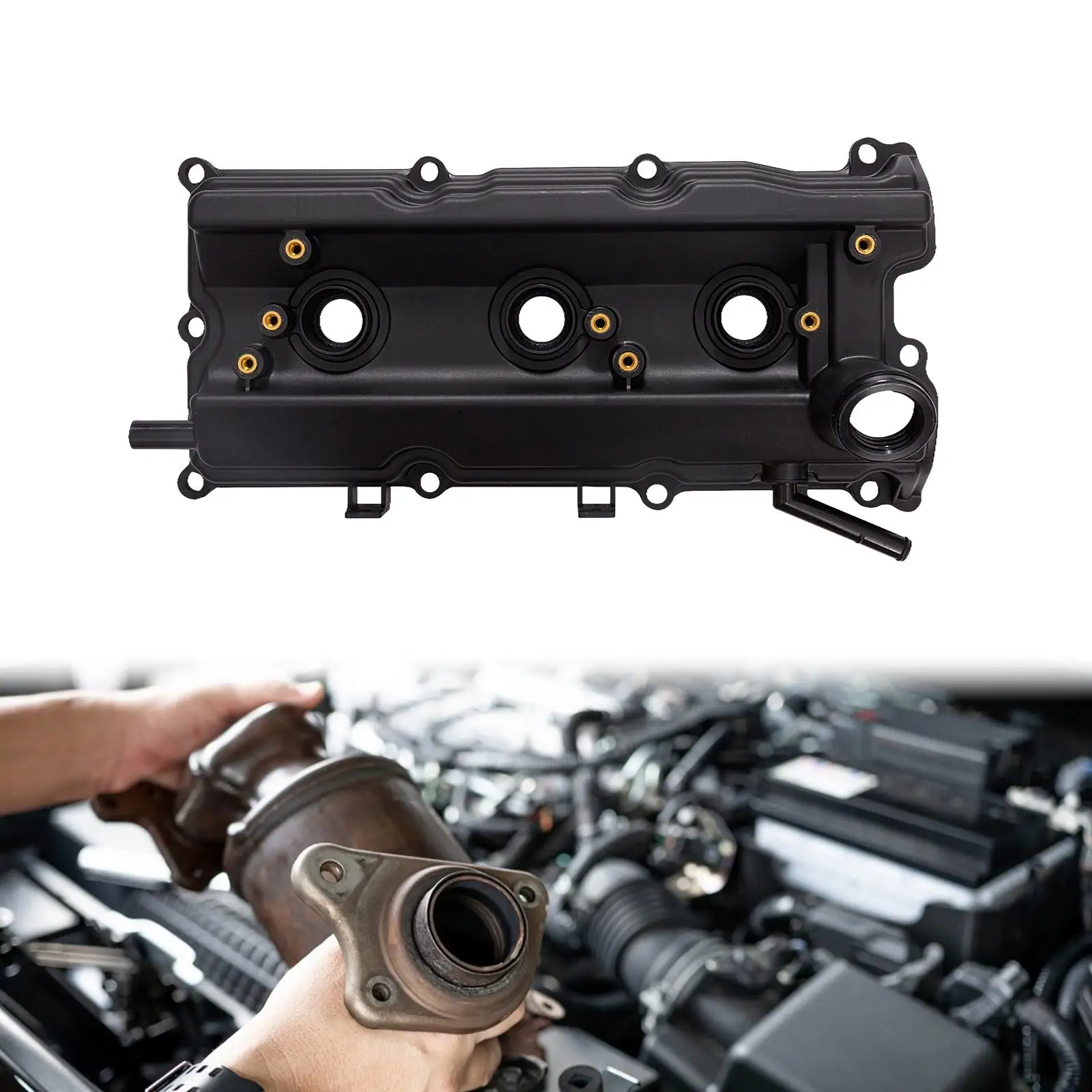 13264AM610 Premium Repair Parts Professional Valve Cover Accessories Replaces for Infiniti G35 Base Radiator Side 2003-2006