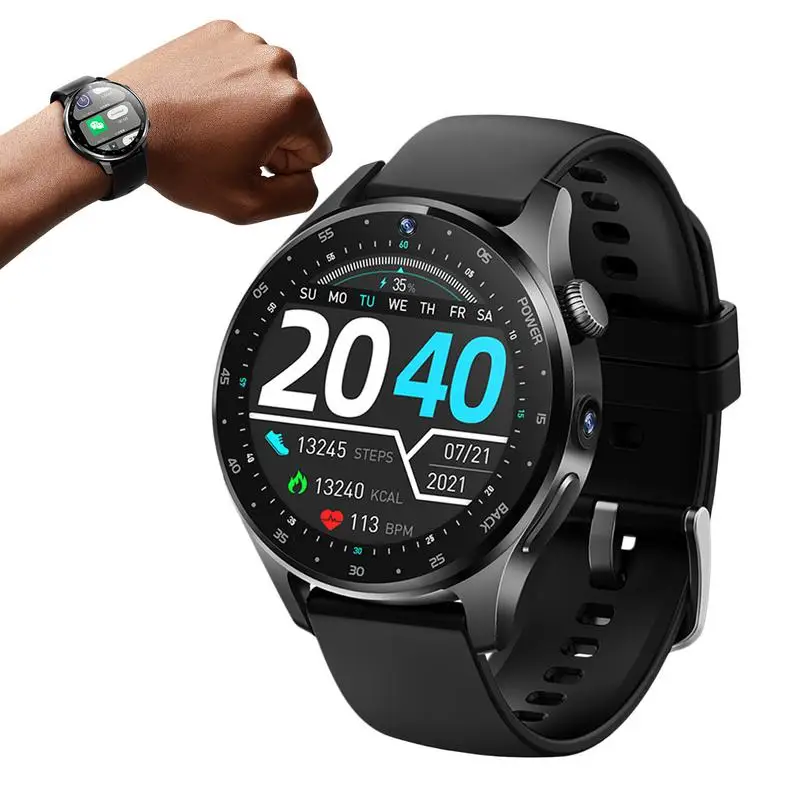 

Smart Watch Fitness Digital Fitness IP68 Smart Watch For IOS Phones With Wireless Call Face ID Unlock Blood Oxygen Heart Rate