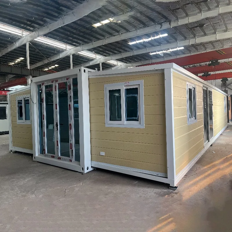 Wholesale Foldable House 8 Bedroom Foldable Container House with Tringle Roof Homes for 2 Br Prefab Houses