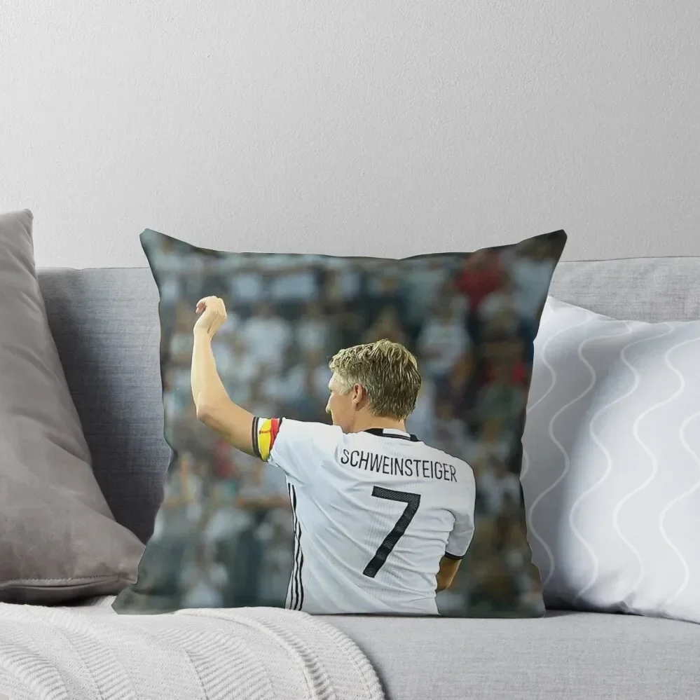 Bastian Schweinsteiger art Throw Pillow Christmas Throw Pillows Covers bed pillows pillow