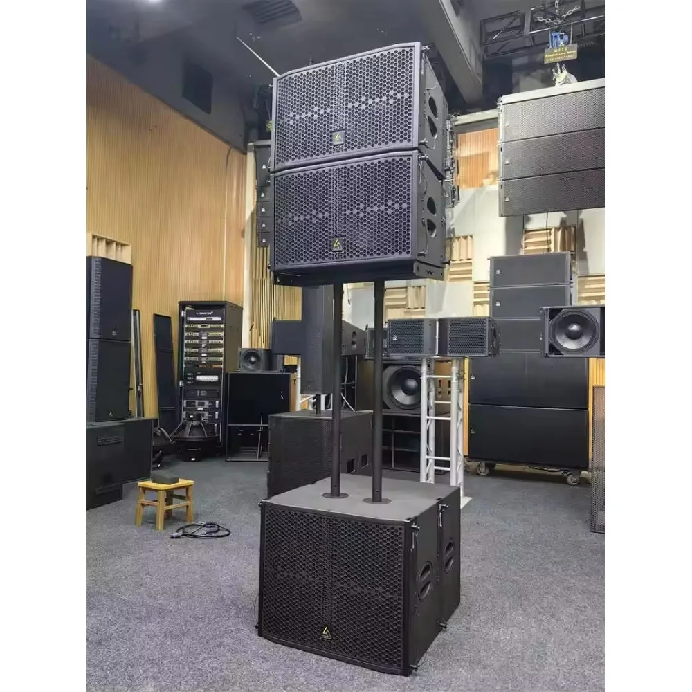 Picture 4: Stage Sound Equipment Complete Band Speaker Music Set Array Speakers System Complete Music System Line Array Set