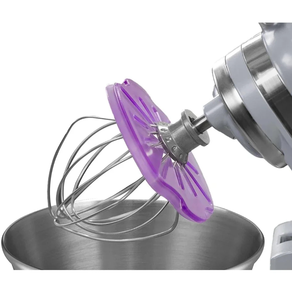 

Whisk Wiper PRO For Vertical Blender 4.5/5 Quarters 6-Wire Blender Anti Splash Block Wiper KitchenAid Tilt Head Vertical Blender